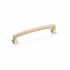 SCHAUB Schaub 527-SSB Cabinet Pull Menlo Park Arched Satin Brass