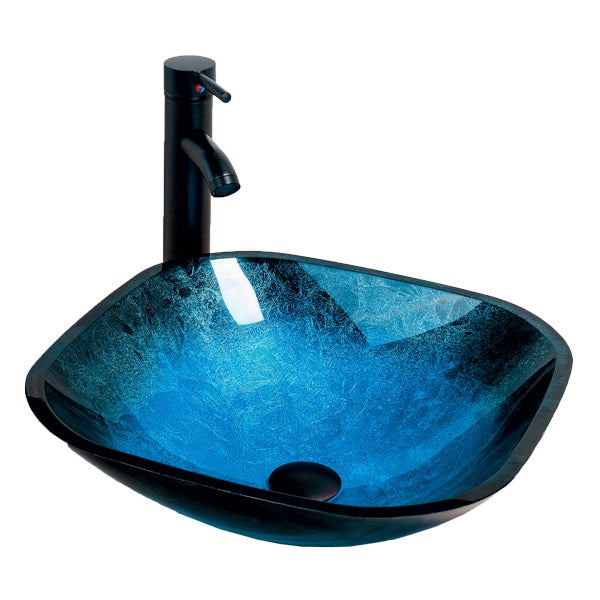 DAKOTA Dakota Plumbing Products DSE-TGV00 Glass Vessel Sink