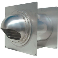 NORITZ Noritz WT4-H-8-1 Adjustable Wall Thimble With Built-In Hood Termination (7.8 inches-14.0 inches) for 4 inches Stainless Steel