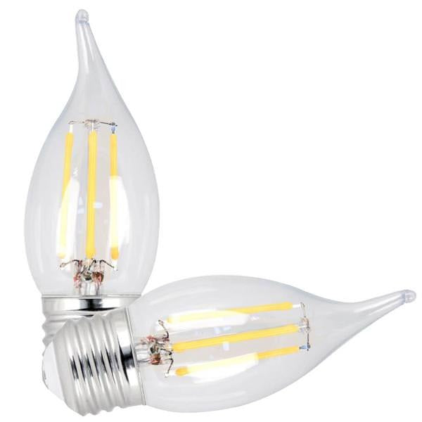 FEIT ELECTRIC Feit Electric BPEFC25/927CA/FIL/2 BA10 E26 Medium Base Dim Filament LED Bulb 2.2W (2-Pack) BPEFC25/927CA/FIL/2