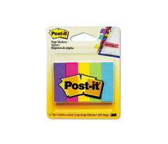 3M 3M MMM6705AU Post-it page markers 0.5 inches x 2 inches rectangle (500 pack)