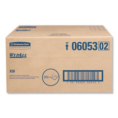 KIMBERLY-CLARK Kimberly-Clark KCC06053 Wypall Critical Clean Foodservice Cloths 12.5 x 23.5 (200/Carton)