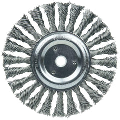 WEILER Weiler 08775 Knotted Wire Wheel Brush 6 Inch 12500 Rpm