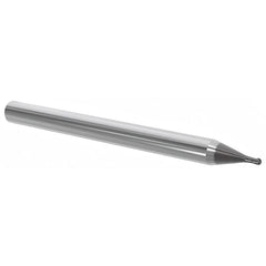 SECO TOOLS Seco 03171228 Ball End Mill 0.039 in 2 Flute Solid Carbide