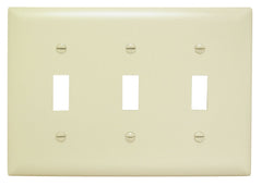 LEGRAND Legrand TP3-I TradeMaster 3-Gang Nylon Wall Plate (Standard Size)