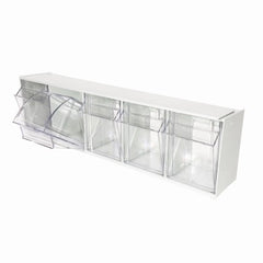 DEFLECTO Deflecto Corporation 20503B Tilt Bin 5 Unit 24 Inches