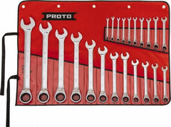 PROTO Proto JSCVMT-22S Ratcheting Wrench Set 22 Pc Metric