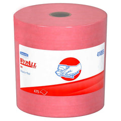 KIMBERLY-CLARK Kimberly-Clark KCC41055 WypAll Power Clean X80 heavy duty cloths 12.5 in x 12.2 in 475 per roll