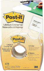 3M 3M MMM658 Post-it labeling & cover-up tape 1 x 700 (1 inch x 700 inches)