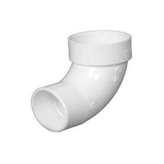 CHARLOTTE PIPE Charlotte Pipe PVC 00302 0800HA 1-1/2 in Schedule 40 90 degree DWV PVC Street Elbow (1/4 Bend)