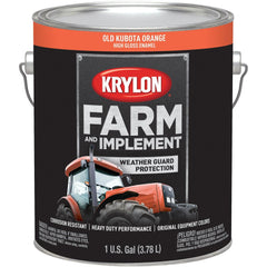 KRYLON Krylon K01978008 Brush-on Paint 1 Gal Old Kubota Orange