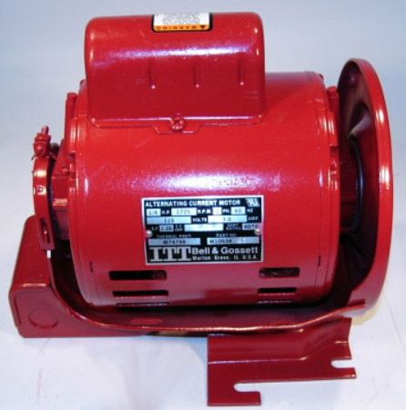 BELL & GOSSETT Bell & Gossett 169040 1/4 HP 115V 1725 RPM Motor