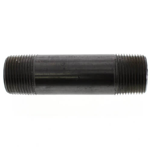 EVERFLOW Everflow NPBL1045 1 x 4-1/2 Black Steel Nipple
