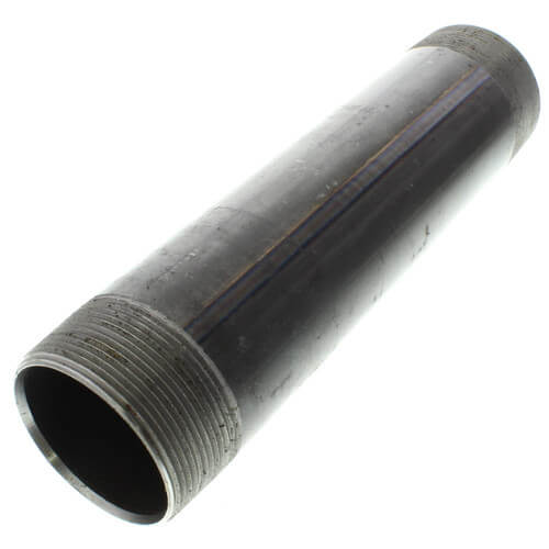 EVERFLOW Everflow NPBL2090 2 x 9 Black Steel Nipple