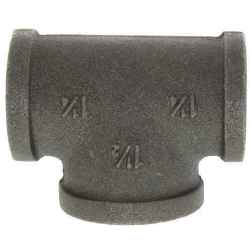 EVERFLOW Everflow BMBT1400 1-1/4 X 1-1/4 X 1-1/2 Black Bull Head Tee