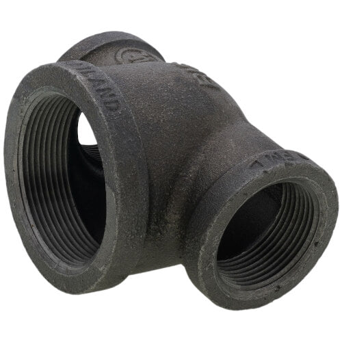EVERFLOW Everflow BMBT1401 Black Bull Head Tee - 1-1/4 x 1-1/4 x 2