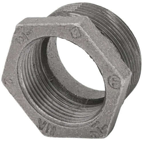 EVERFLOW Everflow BMBU1126 Black Hex Bushing | 1-1/2 x 1-1/4