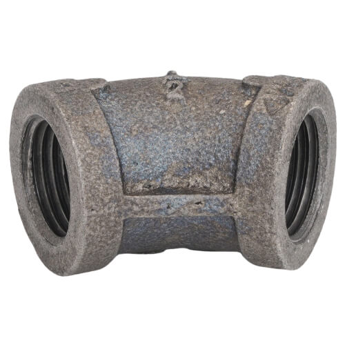 EVERFLOW Everflow BMFF0012 1/2 Black Elbow 45