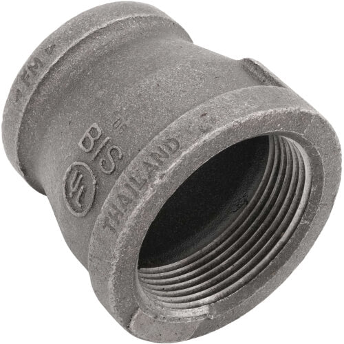 EVERFLOW Everflow BMRC2125 2-1/2 X 2 Black Reducing Coupling