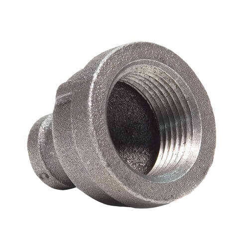 EVERFLOW Everflow BMRC6001 Black Reducing Coupling 6 x 4