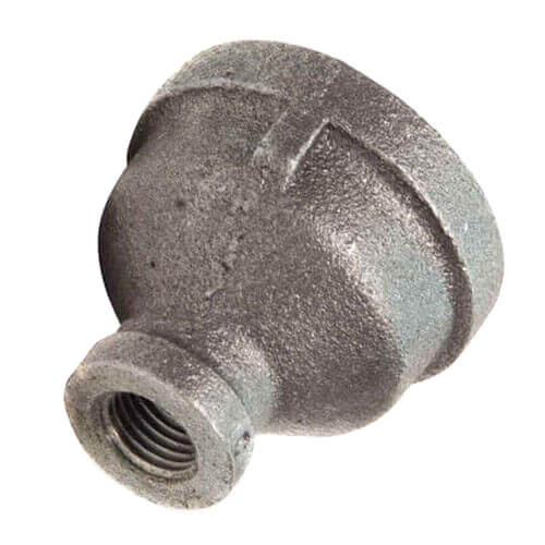 EVERFLOW Everflow BMRC6001 Black Reducing Coupling 6 x 4