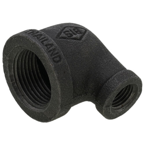 EVERFLOW Everflow BMRL0341 Black 90° Reducing Elbow 3/4 X 1/4 BLE075-025