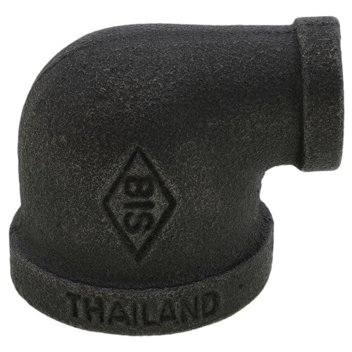 EVERFLOW Everflow BMRL0341 Black 90° Reducing Elbow 3/4 X 1/4 BLE075-025