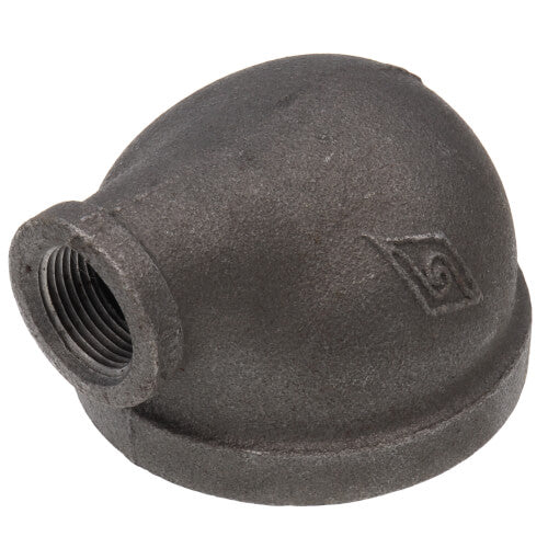 EVERFLOW Everflow BMRL2121 2-1/2 X 3/4 Black Reducing Elbow BLE250-075