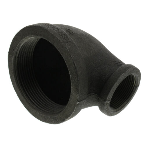 EVERFLOW Everflow BMRL3000 Black 90 Degree Reducing Elbow