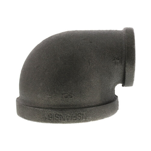 EVERFLOW Everflow BMRL3000 Black 90 Degree Reducing Elbow