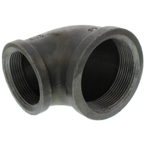 EVERFLOW Everflow BMRL3002 3 X 2-1/2 Black Reducing Elbow