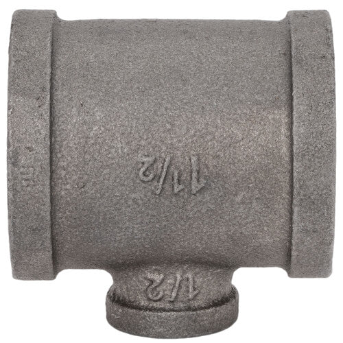 EVERFLOW Everflow BMRT1201 1-1/2 X 1/2 Black Reducing Tee