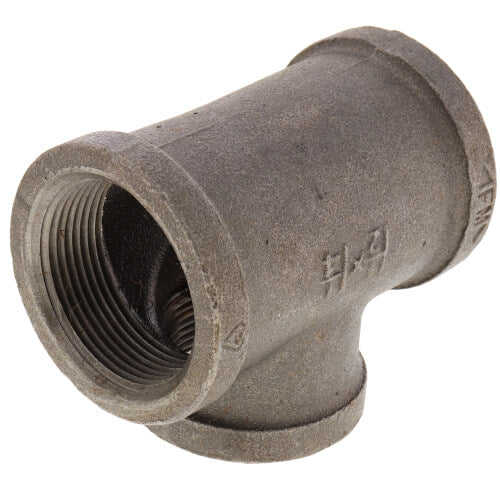 EVERFLOW Everflow BMRT1204 Black Reducing Tee 1-1/2 x 1-1/4