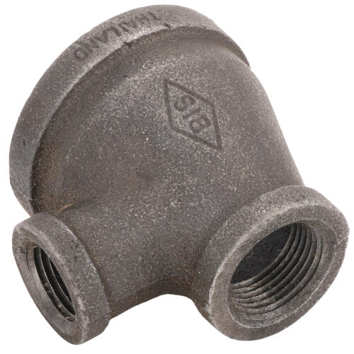 EVERFLOW Everflow BMRT1209 | 1-1/2 x 3/4 x 1/2 Black Reducing Tee | Replacement MPN: BLT150-075-050