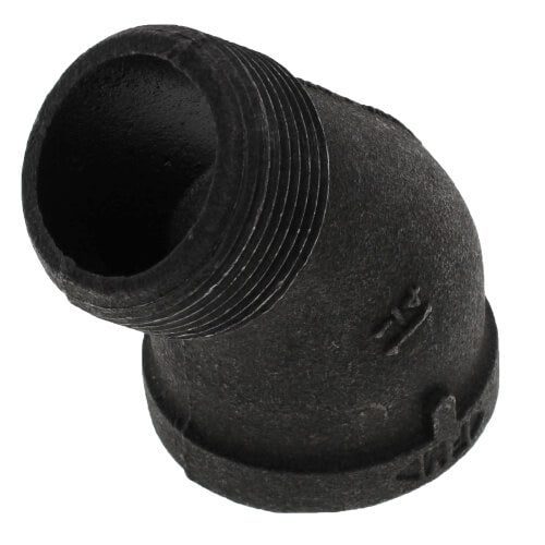 EVERFLOW Everflow BMSF0114 Black Street Elbow 45 1-1/4