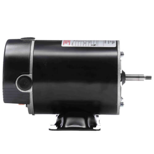 CENTURY MOTORS Century BN23V1 Pool Pump Motor, 1/2 HP, 3450 RPM, 115V, Stainless Steel Shaft
