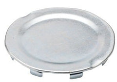 Bridgeport 1696 Knockout Plug, 2 inch, Steel, Electro-Plated Zinc