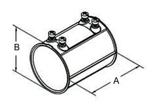 BRIDGEPORT Bridgeport 247-DC Set Screw Conduit Coupling 3 Inch