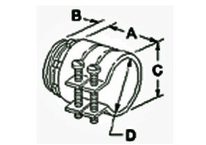 BRIDGEPORT Bridgeport 414-DC2 Greenfield Die Cast Squeeze Connector, 1-1/2 Inch