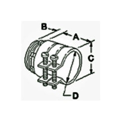Bridgeport 414-DCI2 Connector, Squeeze, Zinc Die Cast, Insulated Throat, Trade Size 1 1/2 Inch