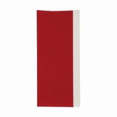 Brady M21-500-595-RD Label Vinyl 0.5 Inch x 21 Feet White on Red