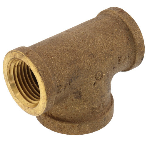 EVERFLOW Everflow BRBT0120-NL | 1/2 X 1/2 X 3/4 Bull Head Tee Brass Lead Free |