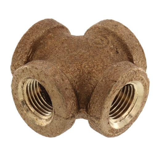 EVERFLOW Everflow BRCR0018-NL 1/8 Brass Cross Lead Free