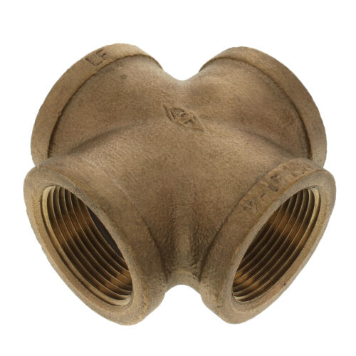 EVERFLOW Everflow BRCR0114-NL 1-1/4 Cross Brass Lead Free