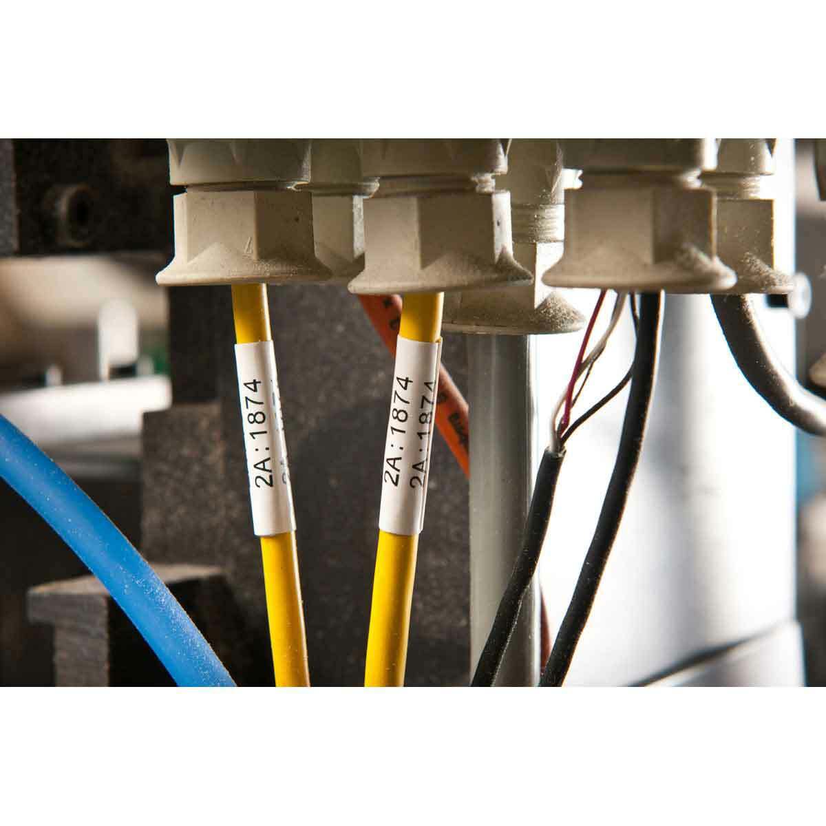 BRADY Brady BM-250-1-342 PermaSleeve Heat-Shrink Labels 0.25 in Dia WT 1 RL/1000