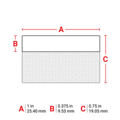 Brady M-136-427 Label Vinyl 0.75in x 1in 340/RL