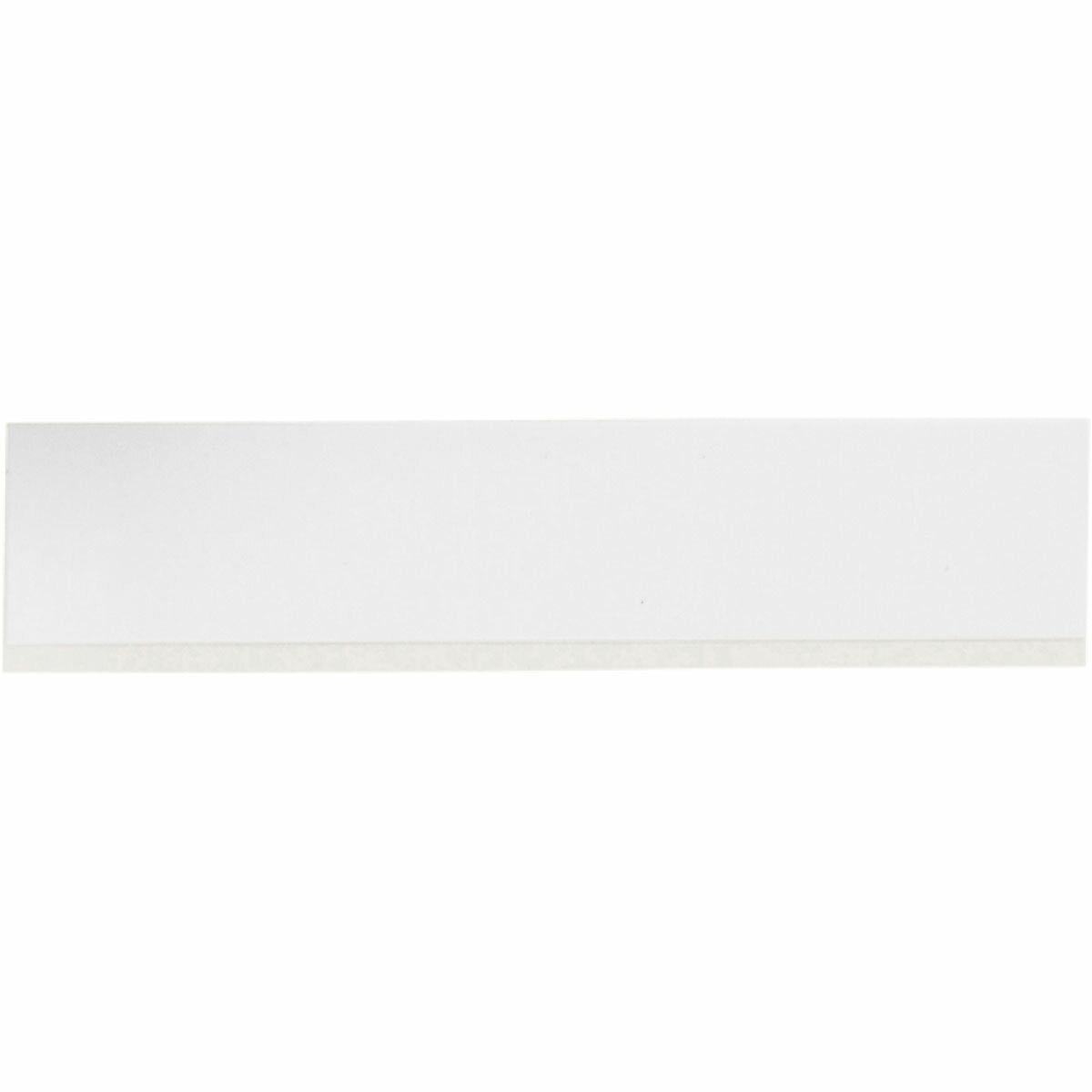 BRADY Brady M21-500-595-WT Label Vinyl 0.5in x 21ft BK/WT