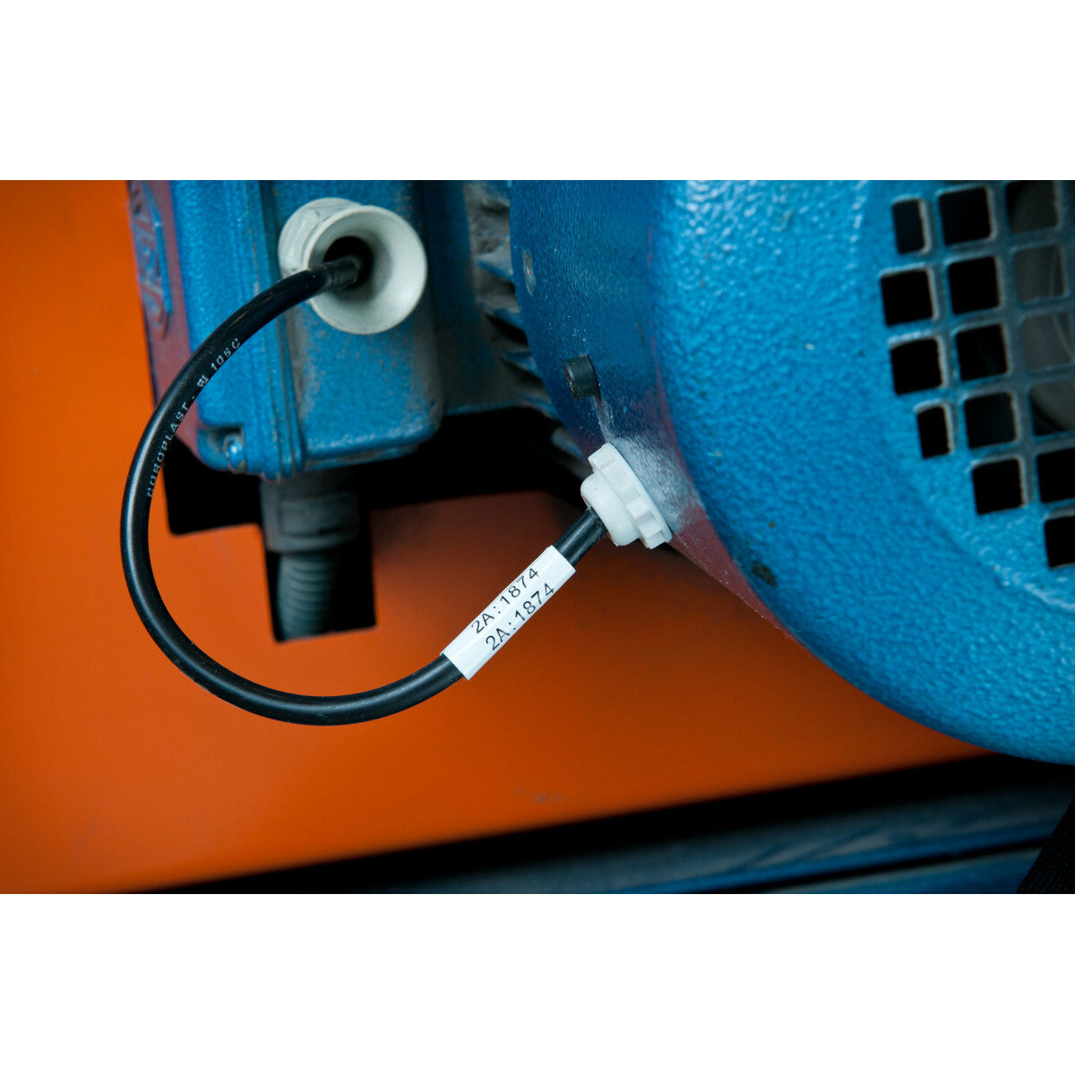 BRADY Brady M4-48-498 Repositionable Lbls 0.75x1 BK/WT RL/180