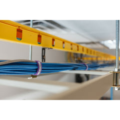 Brady MC-750-414 Label Polyester 0.75in x 12ft BK/WT