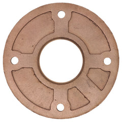Everflow BRFF0200-NL 2 Brass Floor Flange W Holes Lead Free